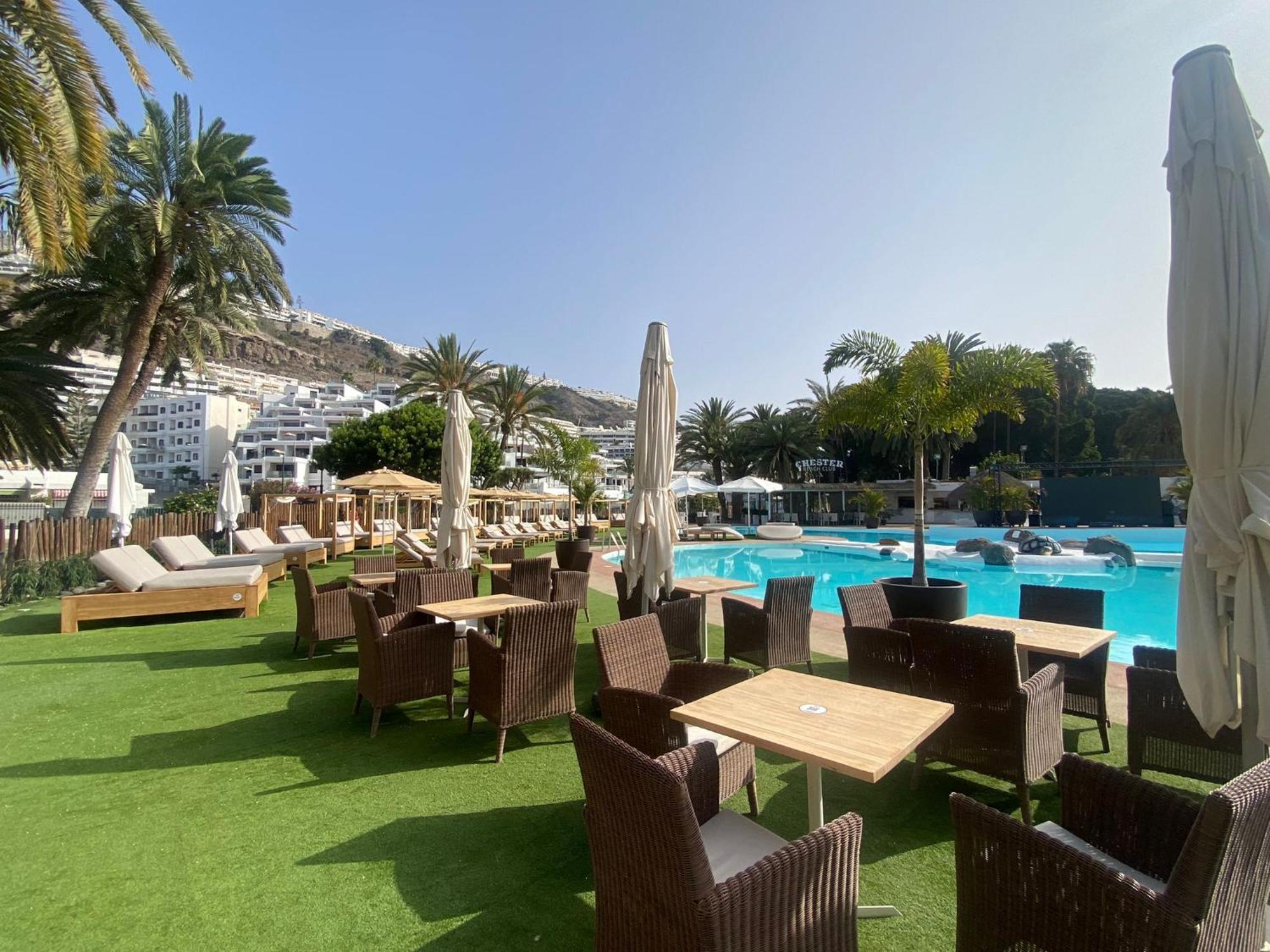 Stylish And Comfortable Duplex Apartment Near Swimming Pool Mogán Exterior photo