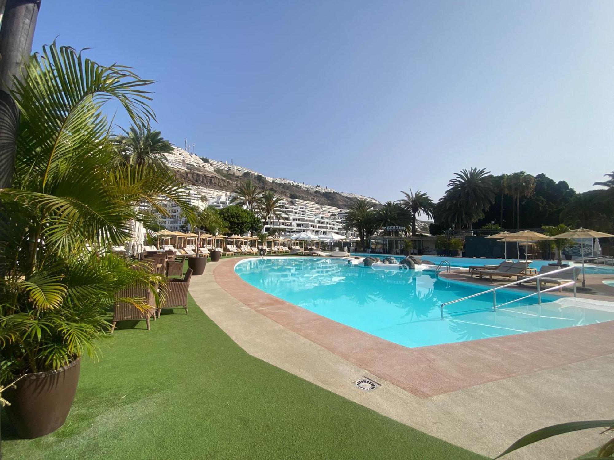Stylish And Comfortable Duplex Apartment Near Swimming Pool Mogán Exterior photo