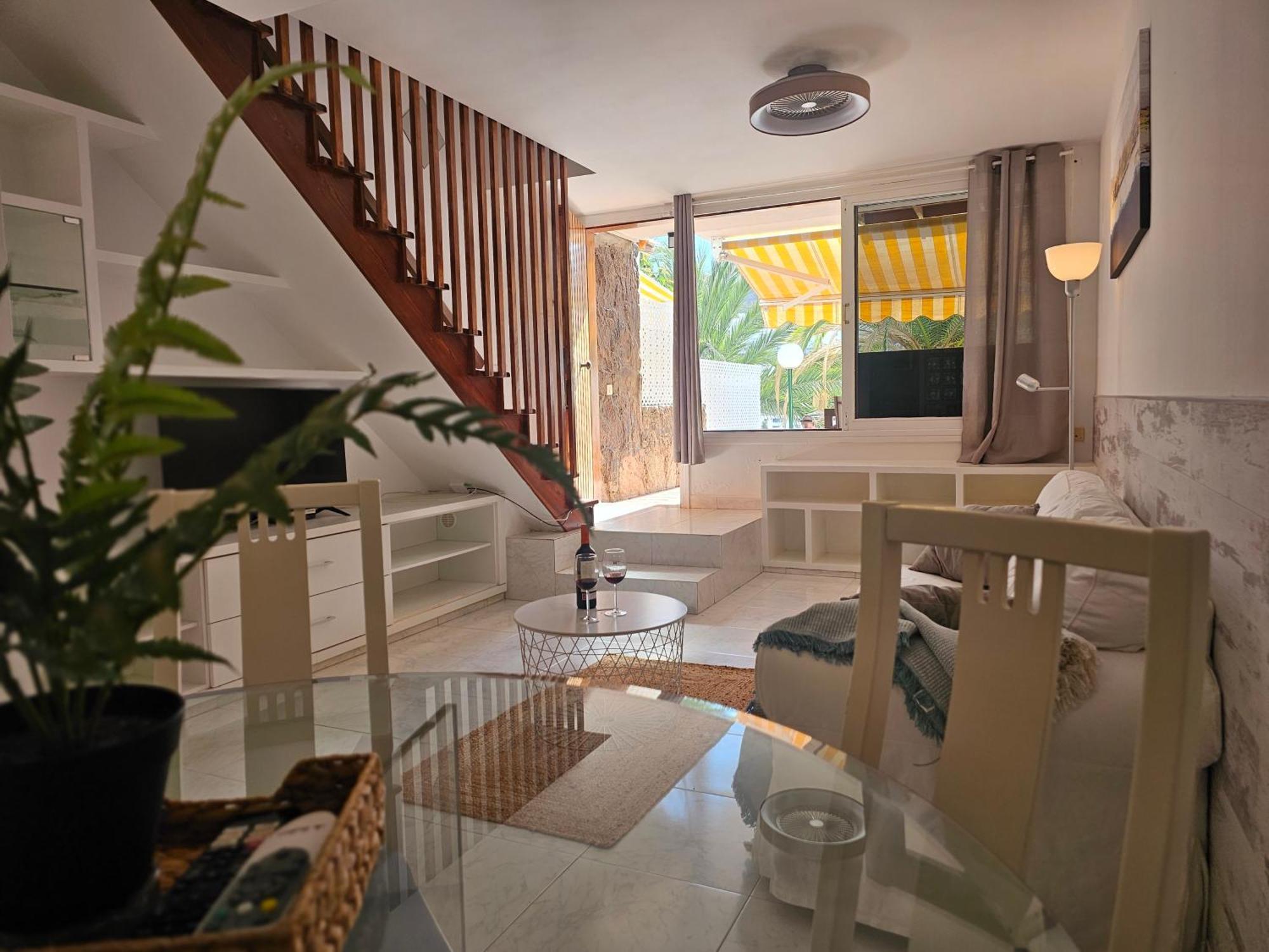 Stylish And Comfortable Duplex Apartment Near Swimming Pool Mogán Exterior photo